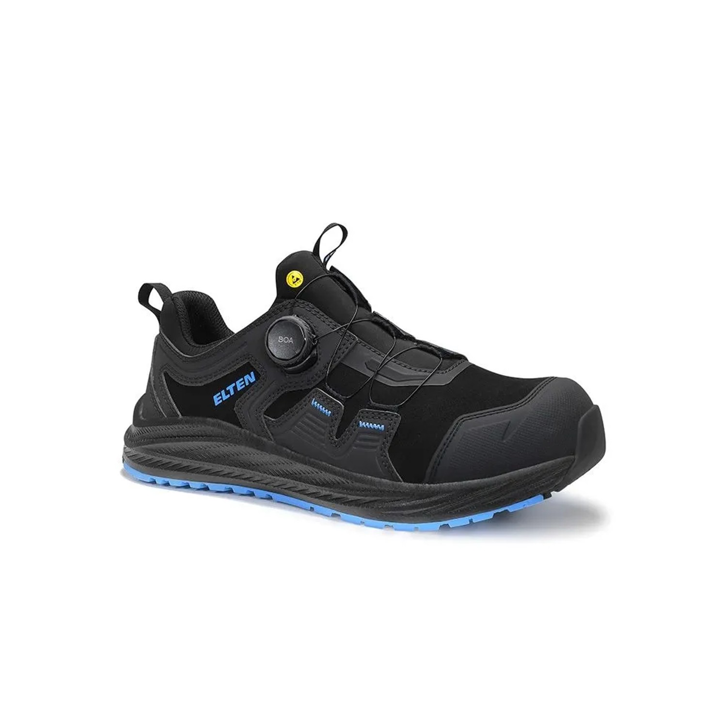 ELTEN Sicherheitshalbschuh IVAR XXNF BOA BLACK BLUE Low ESD S3S Größe 41