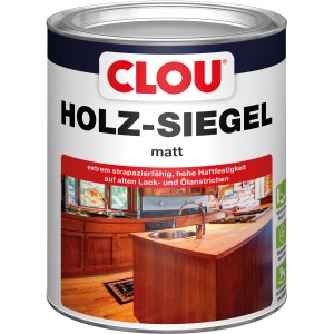 Dose Clou Holz-Siegel EL Transparent matt 750ml für Treppen & Parkett.