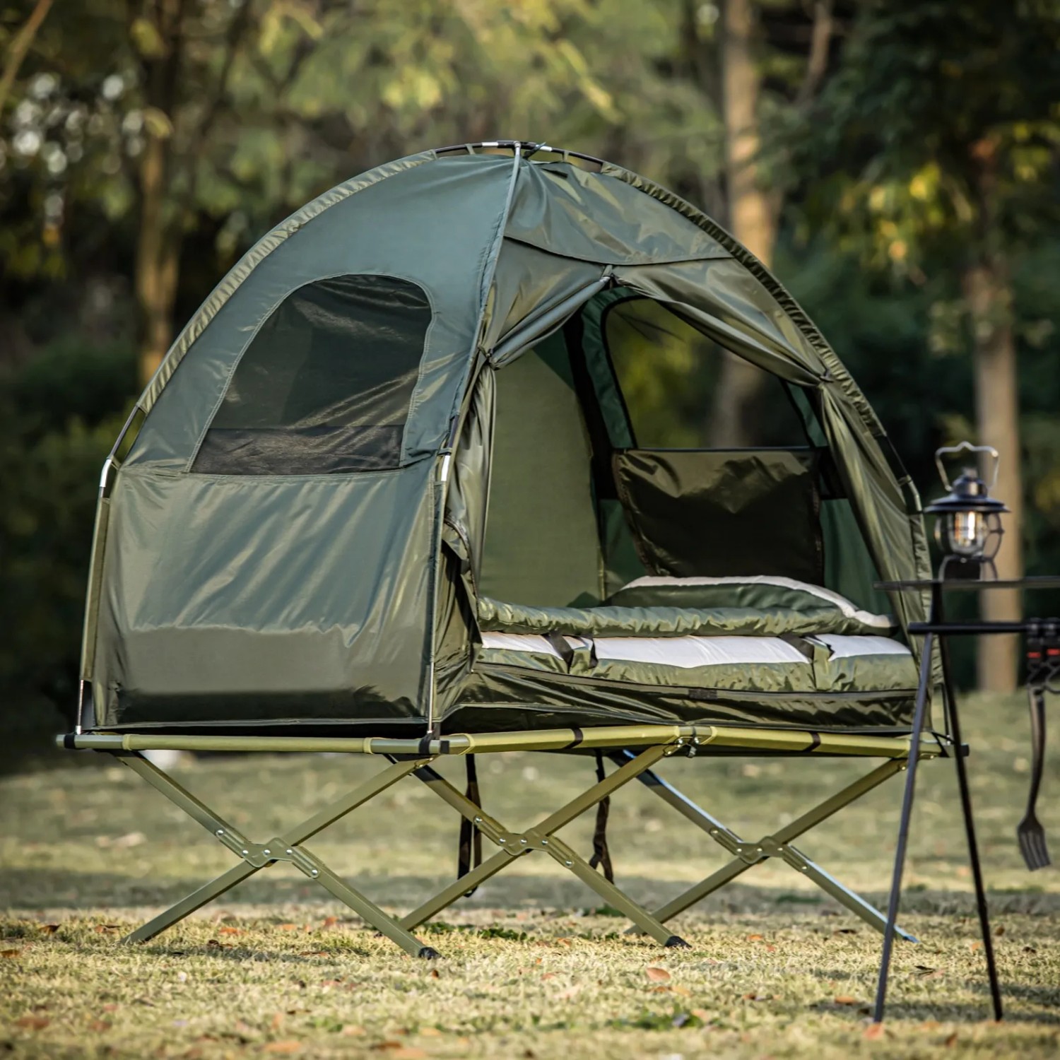 bluey zelten Taktischer Rucksack - 42L descuento-20 Size:15'x15' No Sidewalls Go camping with Bluey