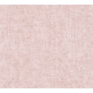 Rosa Vliestapete mit leichter Struktur von AS-Creation New Walls. Dekorative Tapete, matt und FSC®-zertifiziert.