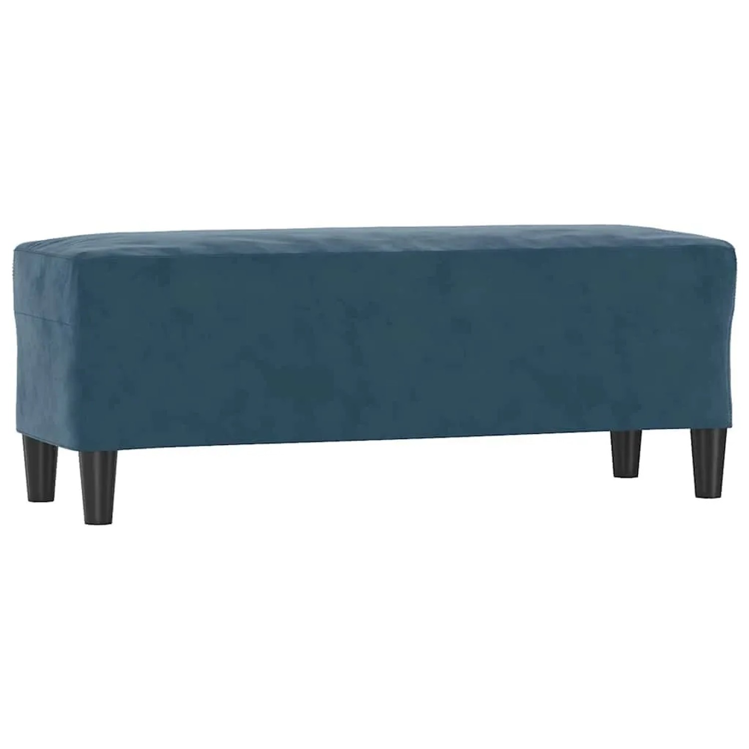vidaXL Sitzbank Blau 100x35x41 cm Samt 349430
