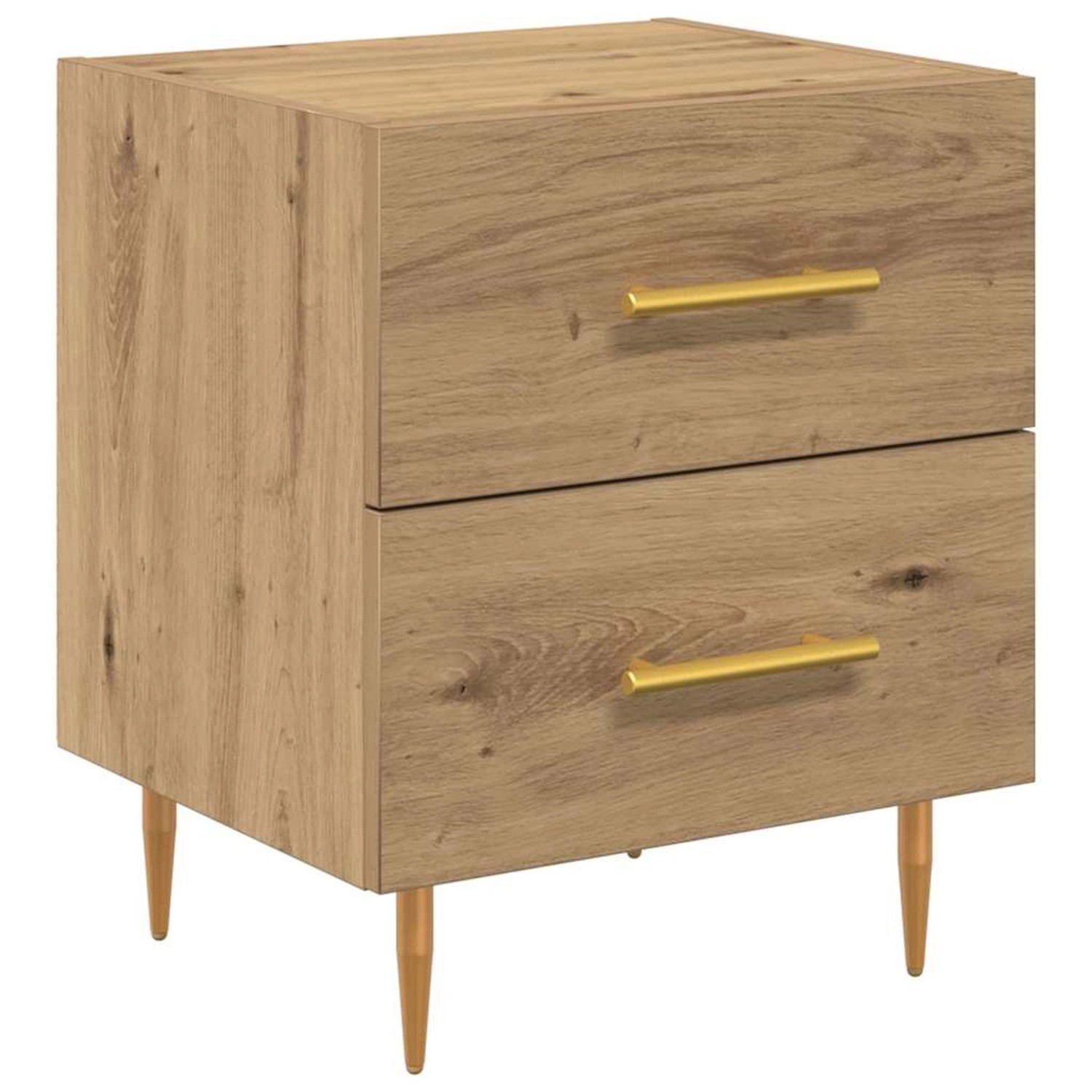 vidaXL Nachttisch Artisan-Eiche 40 x 35 x 47,5 cm Holzwerkstoff 881997 günstig online kaufen