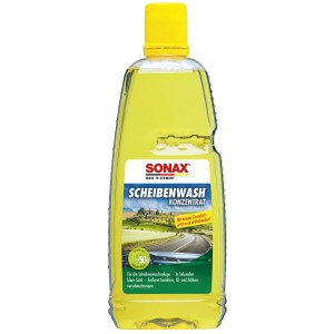 Sonax Scheiben Wasch Citrus 1 l: Reiniger für klare Sicht und Insektenentfernung in der Autopflege.