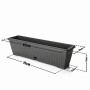 BigDean Blumenkasten 80cm Mit Abnehmbarem Untersetzer Aus Bruchsicherem Kunststoff Balkonkasten Pflanzkasten Mit Wasserspeicher Für Innen Und BigDean Blumenkasten 80 cm mit Untersetzer und Wasserspeicher – bruchsicherer Pflanzkasten für innen und außen – Made in Europe_5