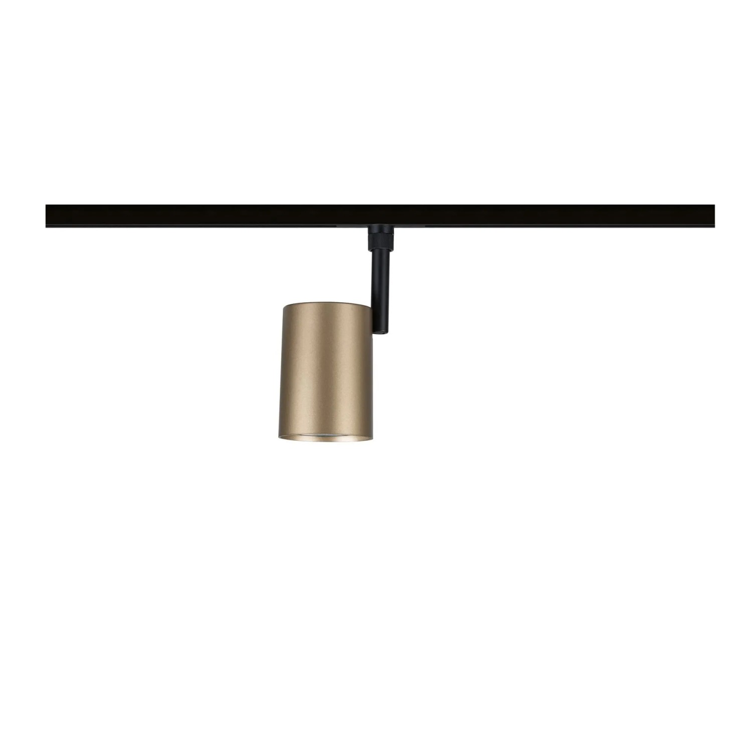 Paulmann URail Schienenspot Luxe in Gold Matt und Schwarz. Zylindrische LED-Leuchte für Schienensysteme.