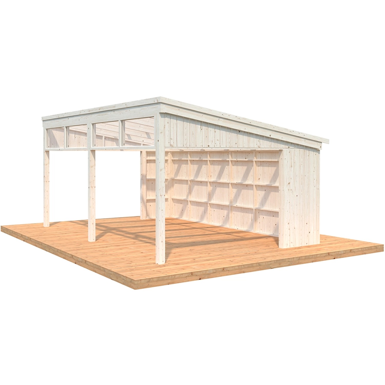 Palmako Pavillon Nova 21,5 m² Kit Transparent Tauchgrundiert 602 cm x 396 c günstig online kaufen