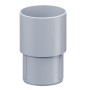 Inefa Fallrohrverbinder DN 75 grau aus PVC-U für die Verbindung von Dachrinnen Fallrohren.