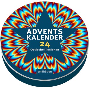 Adventskalender in der Dose - 24 optische Illusionen