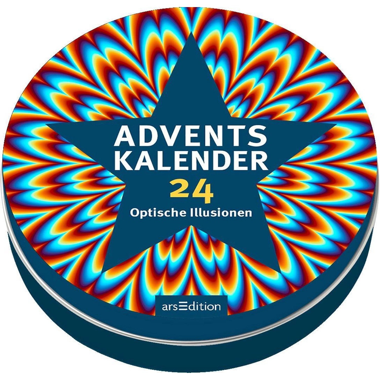 Adventskalender in der Dose - 24 optische Illusionen