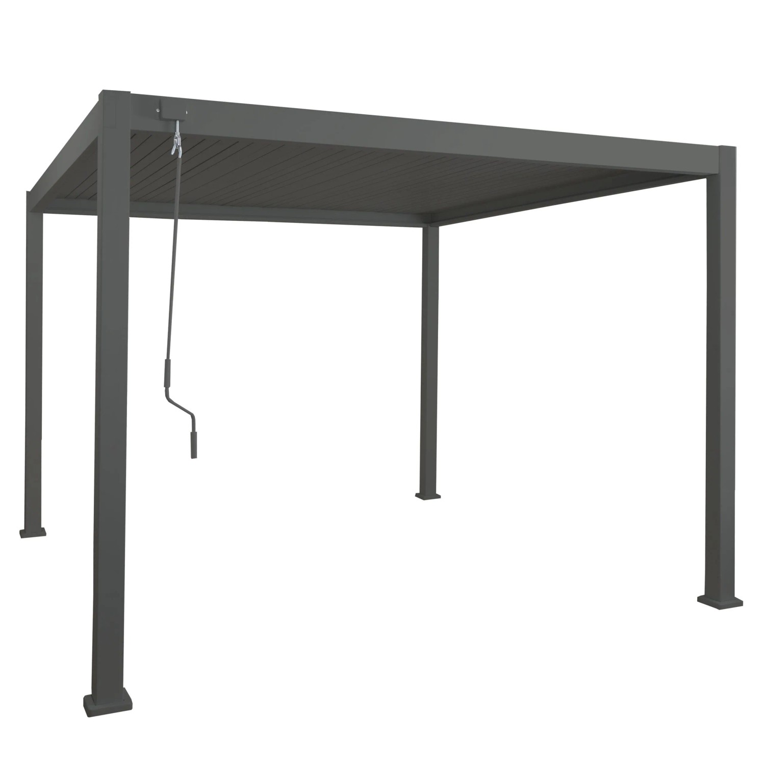 MCW Pergola N94 Anthrazit 3x3m günstig online kaufen