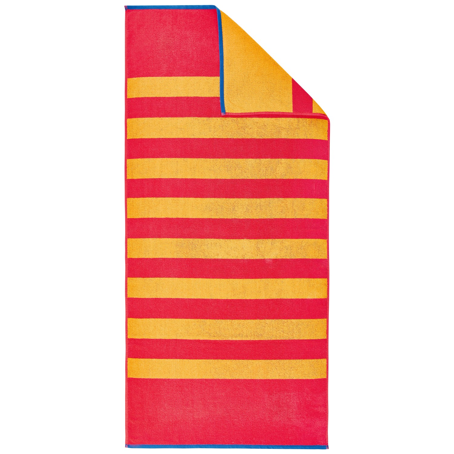 Dyckhoff Strandtuch Stripes Rot 80 x 180 cm günstig online kaufen