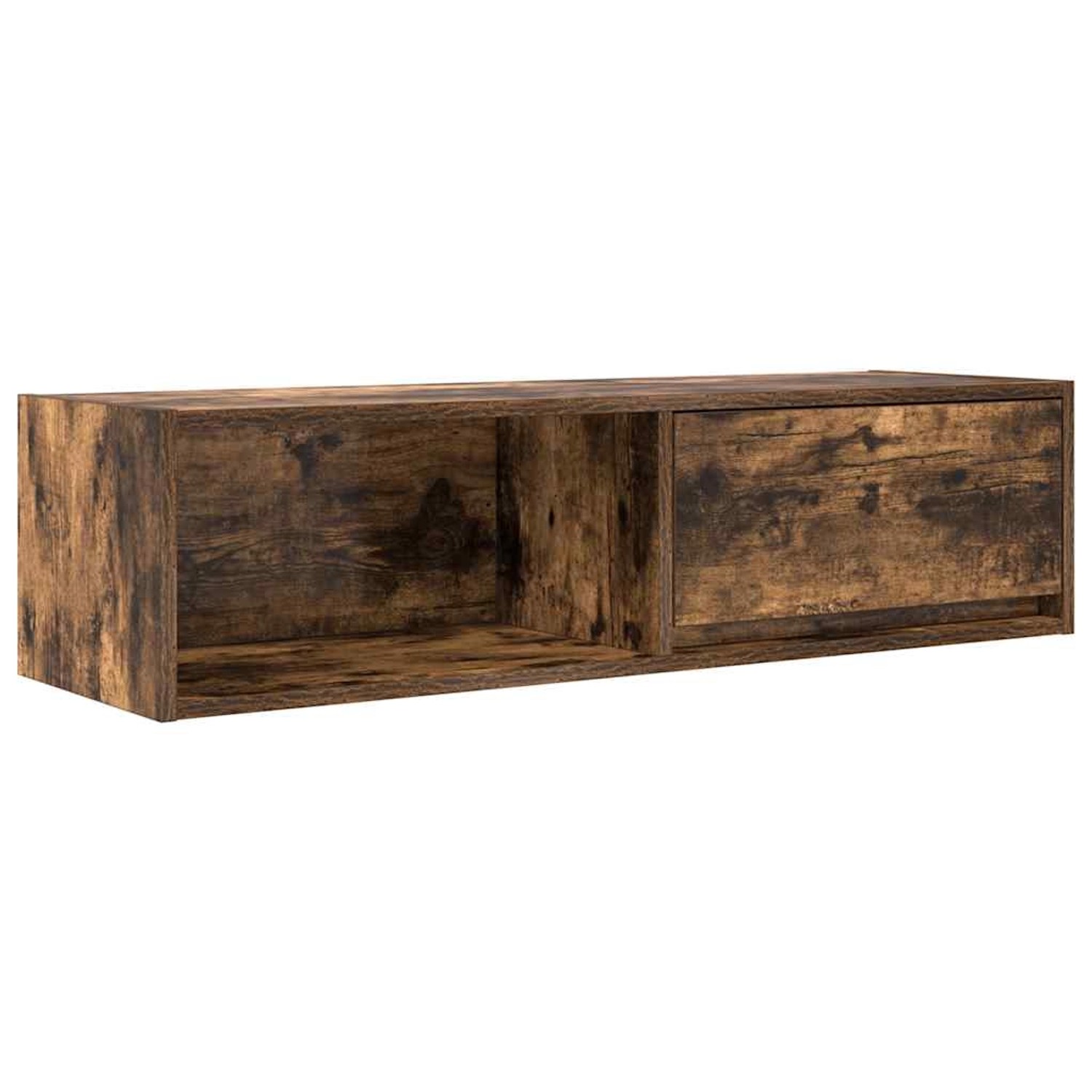 vidaXL TV-Schrank Räuchereiche 100x31x25,5 cm Holzwerkstoff 861480 günstig online kaufen