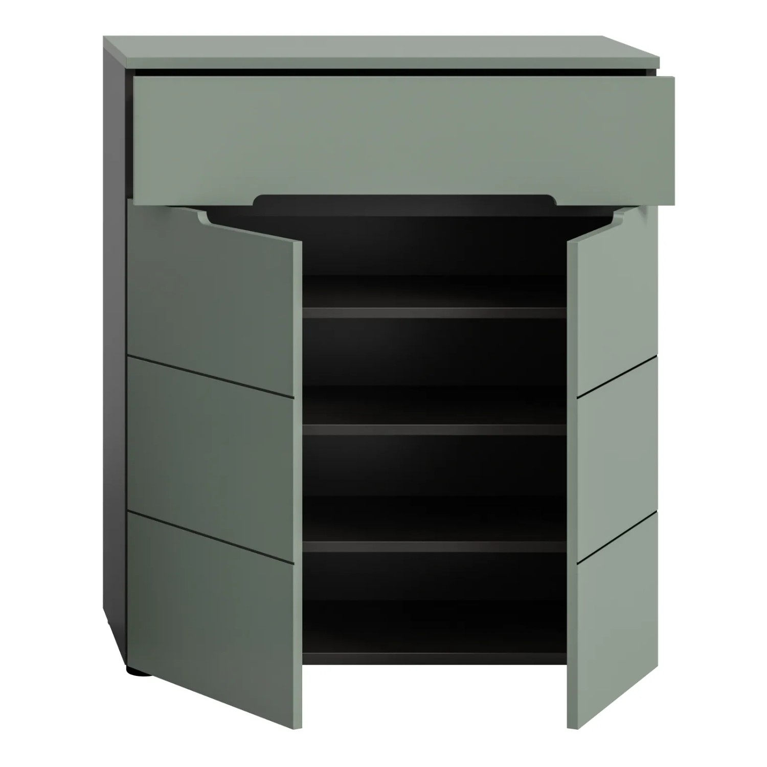 Inn.Furn Schuhkommode in Salbei und Grau 80 cm Cooper_10