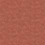 Vliestapete Nabucco mit Herzmuschel-Muster in Rot-Kupfer für dekorative Wandgestaltung.