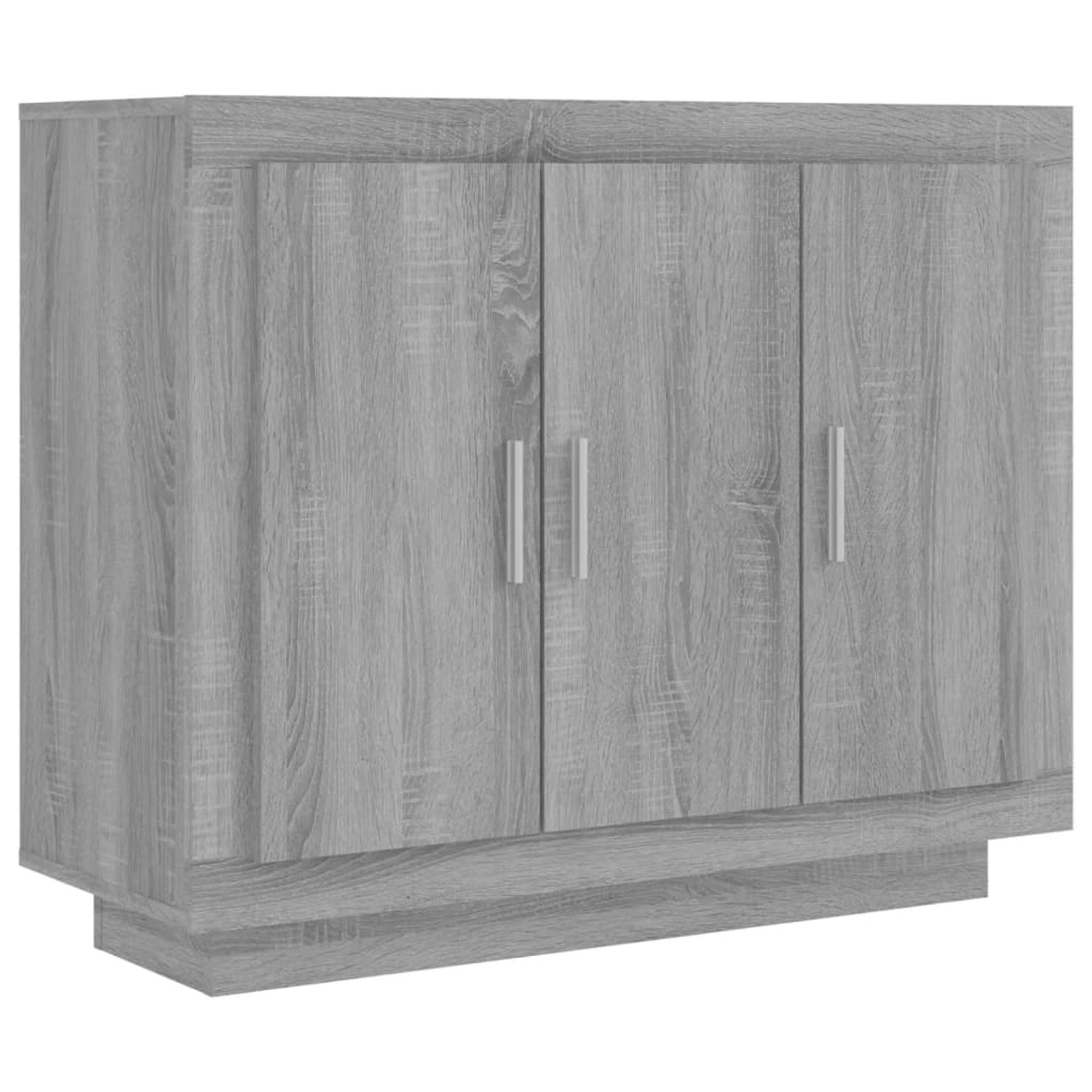 vidaXL Sideboard Grau Sonoma 92x35x75 cm Holzwerkstoff 817241 günstig online kaufen