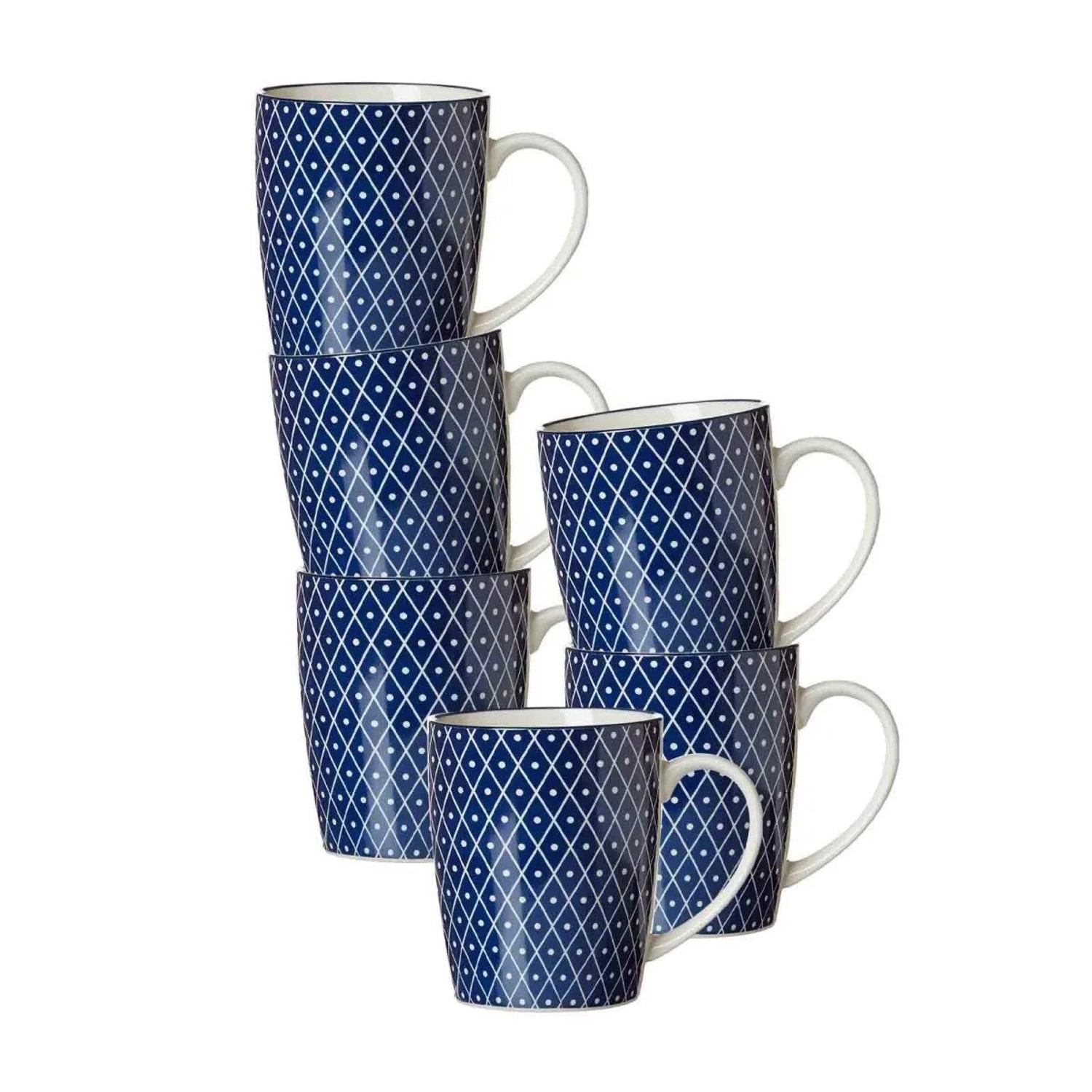 Ritzenhoff & Breker Royal Reiko Henkelbecher 350 ml 6er Set