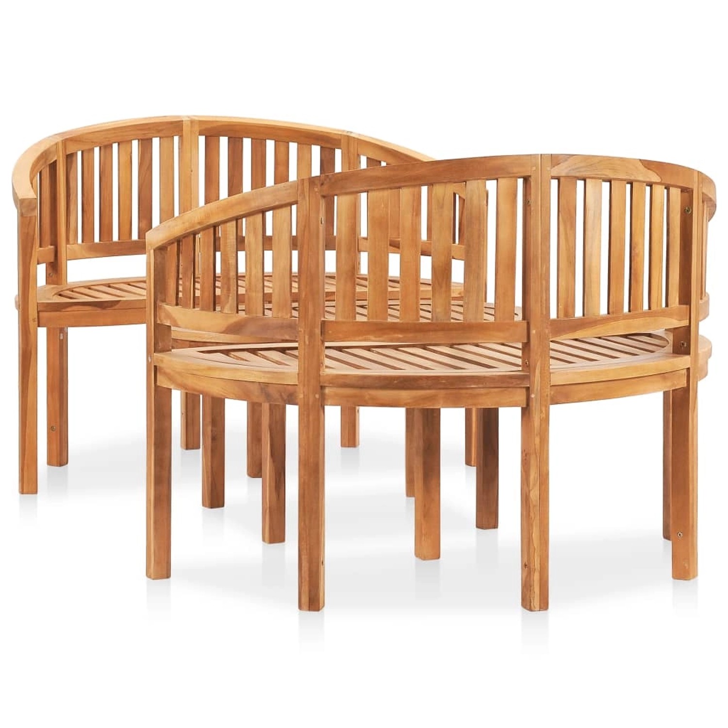 vidaXL 3-tlg Garten-Lounge-Set Massivholz Teak Modell 1 günstig online kaufen