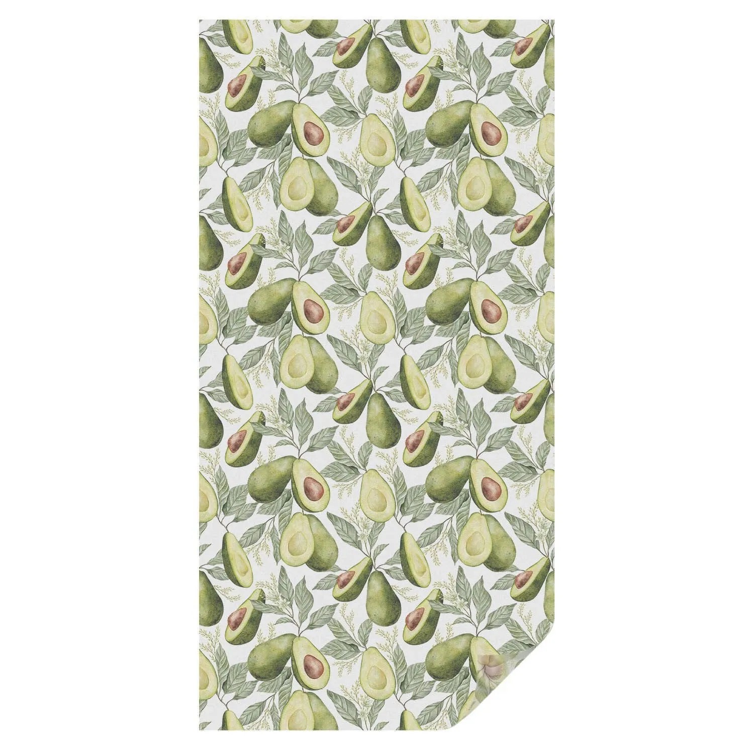 Tulup Fensterfolie Avocadoblätter Sichtschutzfolie Fenster 50x100 cm Grün B günstig online kaufen