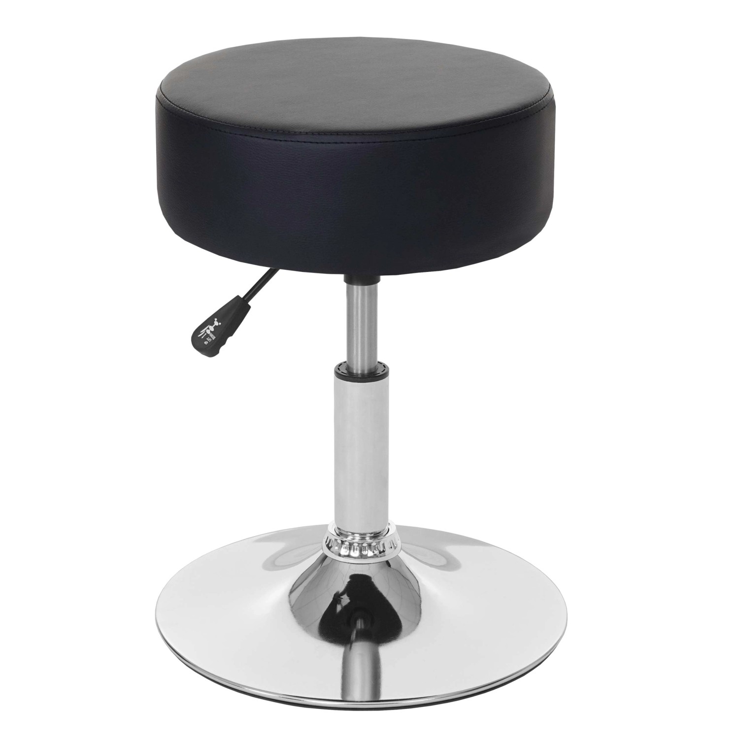 PROREGAL Hocker Höhenverstellbar Und Drehbar Sitzhöhe 43-55cm Durchmesser 3 günstig online kaufen