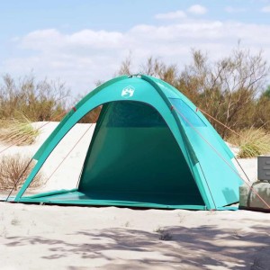 vidaXL Strandzelt Seegrün Wasserdicht 94527