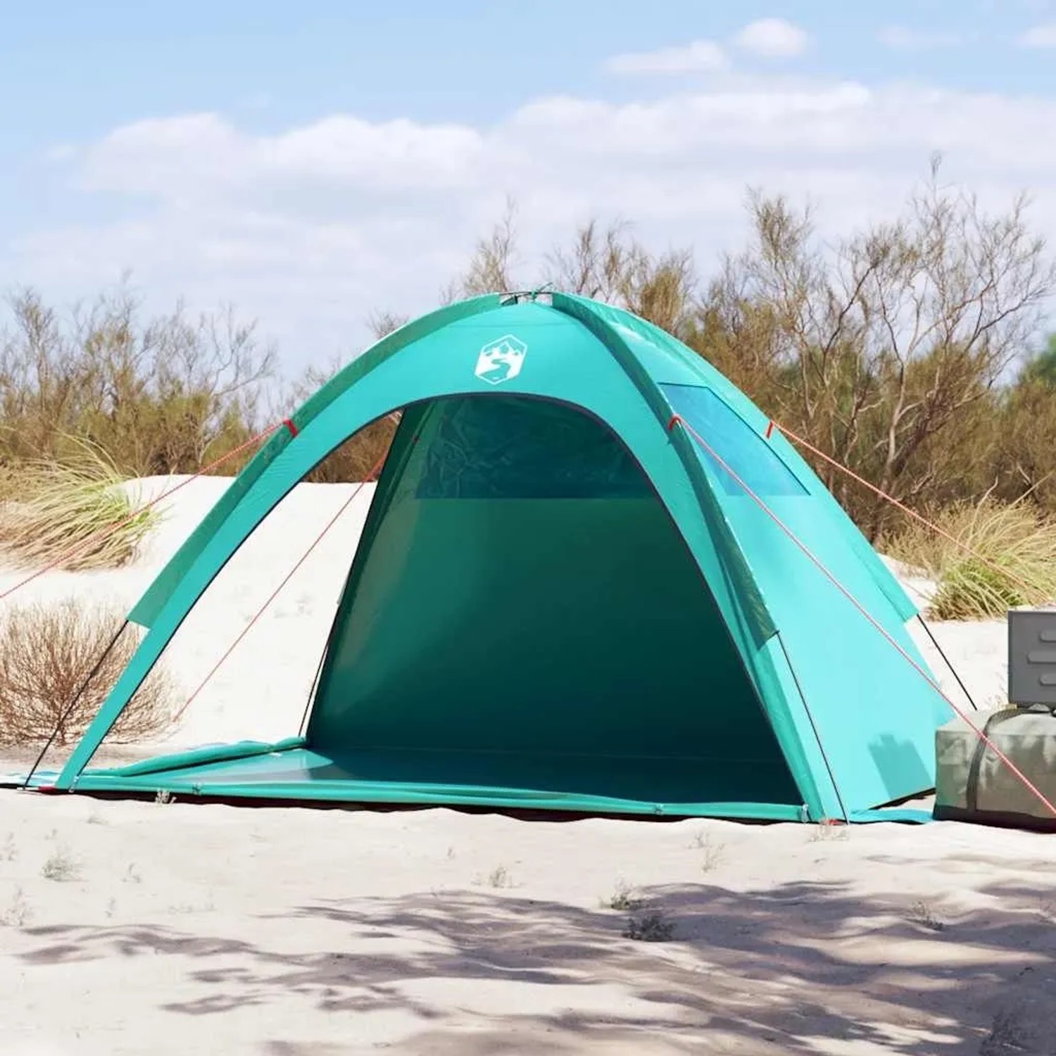 vidaXL Strandzelt Seegrün Wasserdicht 94527_2