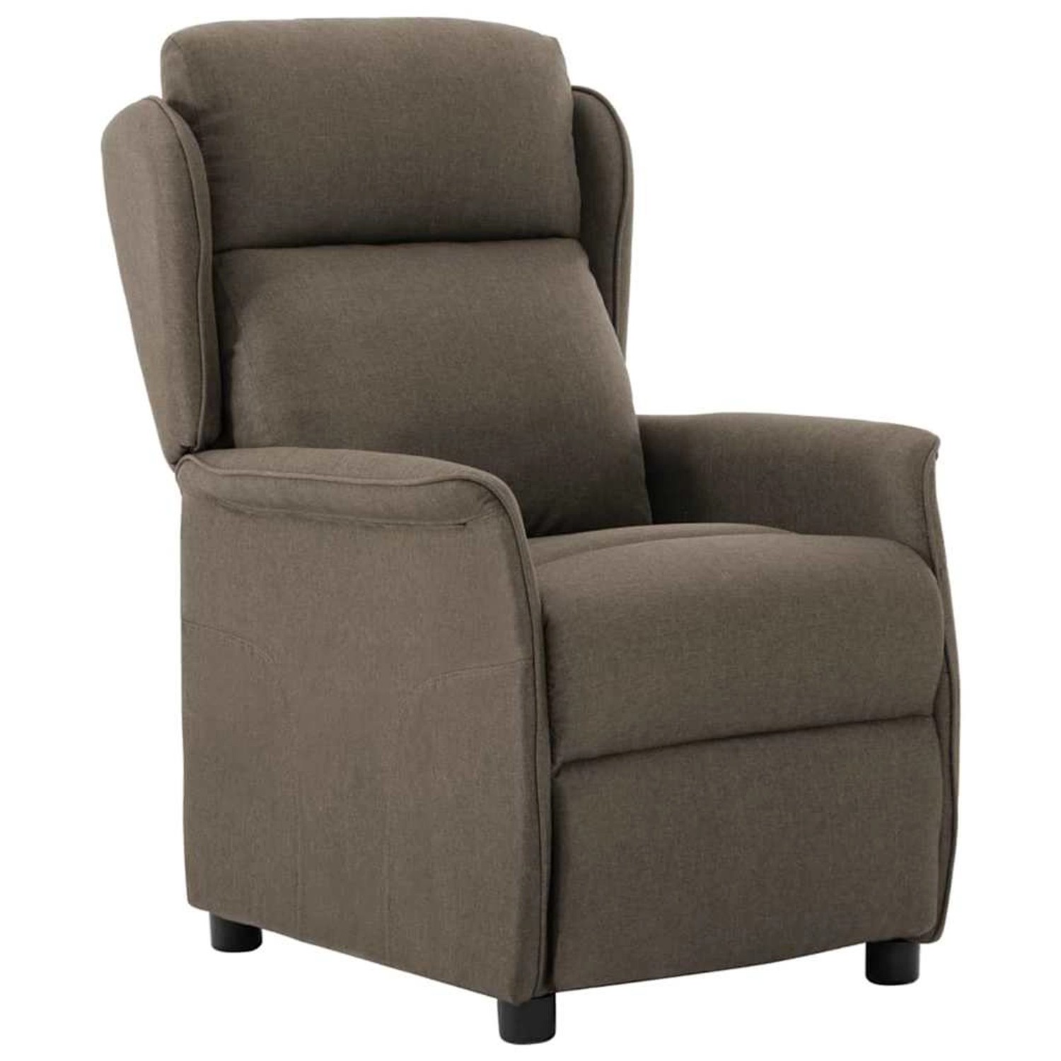 vidaXL Relaxsessel Taupe 67,5 x 93,5 x 101,5 cm Stoff 340160 günstig online kaufen