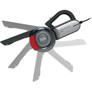 Black+Decker Autosauger Dustbuster Pivot PV1200AV, flexibler Handstaubsauger für das Auto.