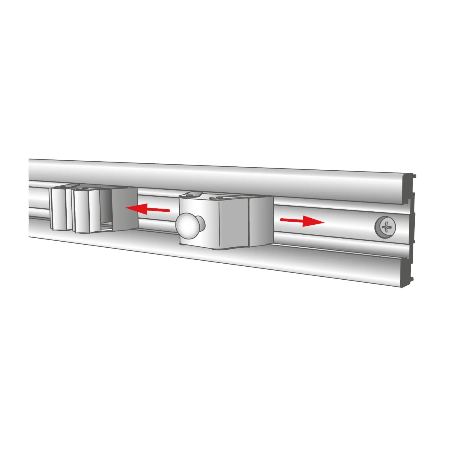 Wagner Hooks4tools Button Gerätehalter 2er-Set, verzinkt, zur Montage an Gerätehalterleiste.