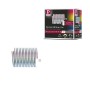 Paulmann MaxLED 1000 COB LED-Strip-Erweiterung 2,5 m RGBW. Verpackung und Streifen mit bunten Lichtern.