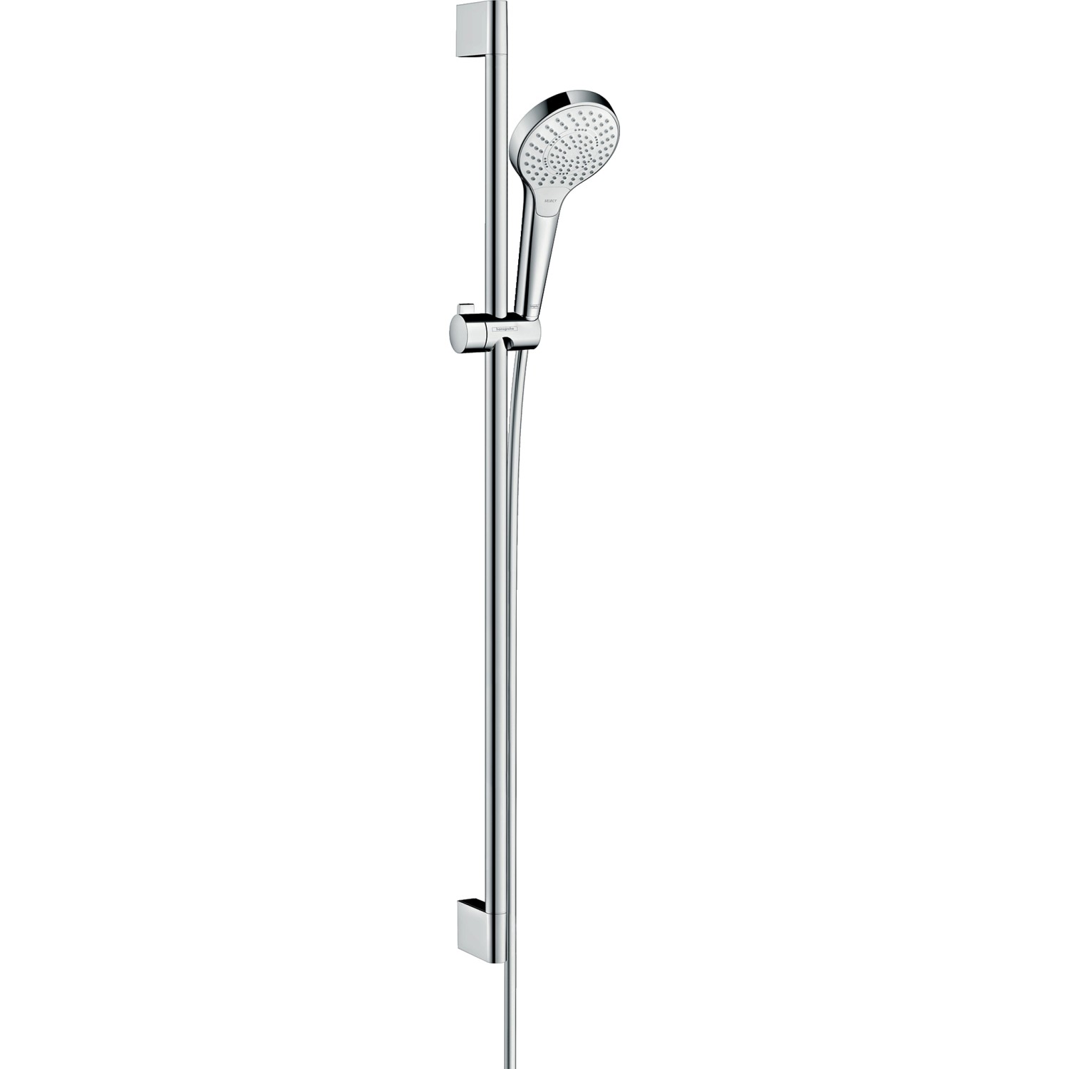 Hansgrohe Croma Select S Brauseset Multi Mit Brausestange 90 Cm Weiß