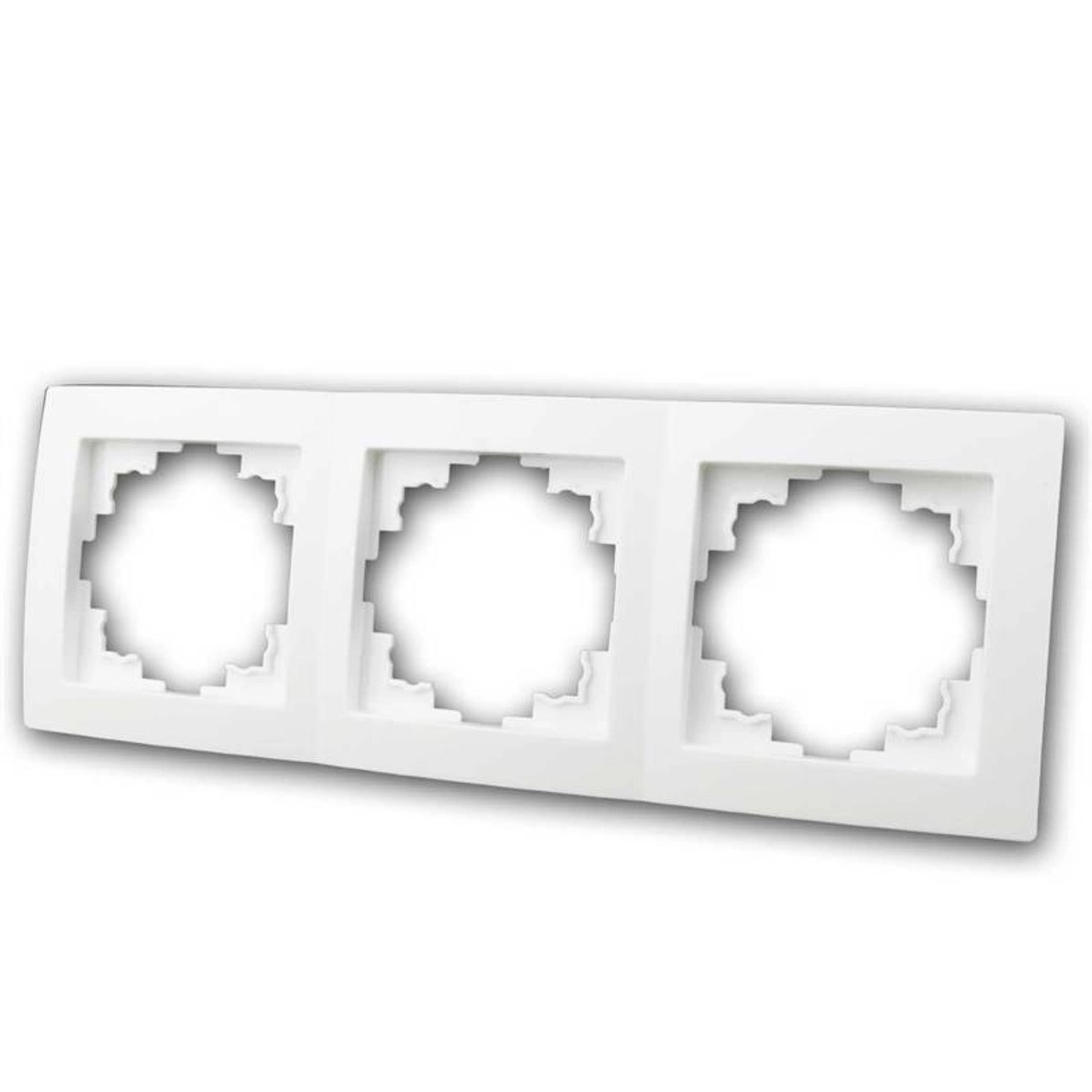 Thumbnail - McPower FLAIR Rahmen 3-Fach Weiß Matt Dreifachrahmen