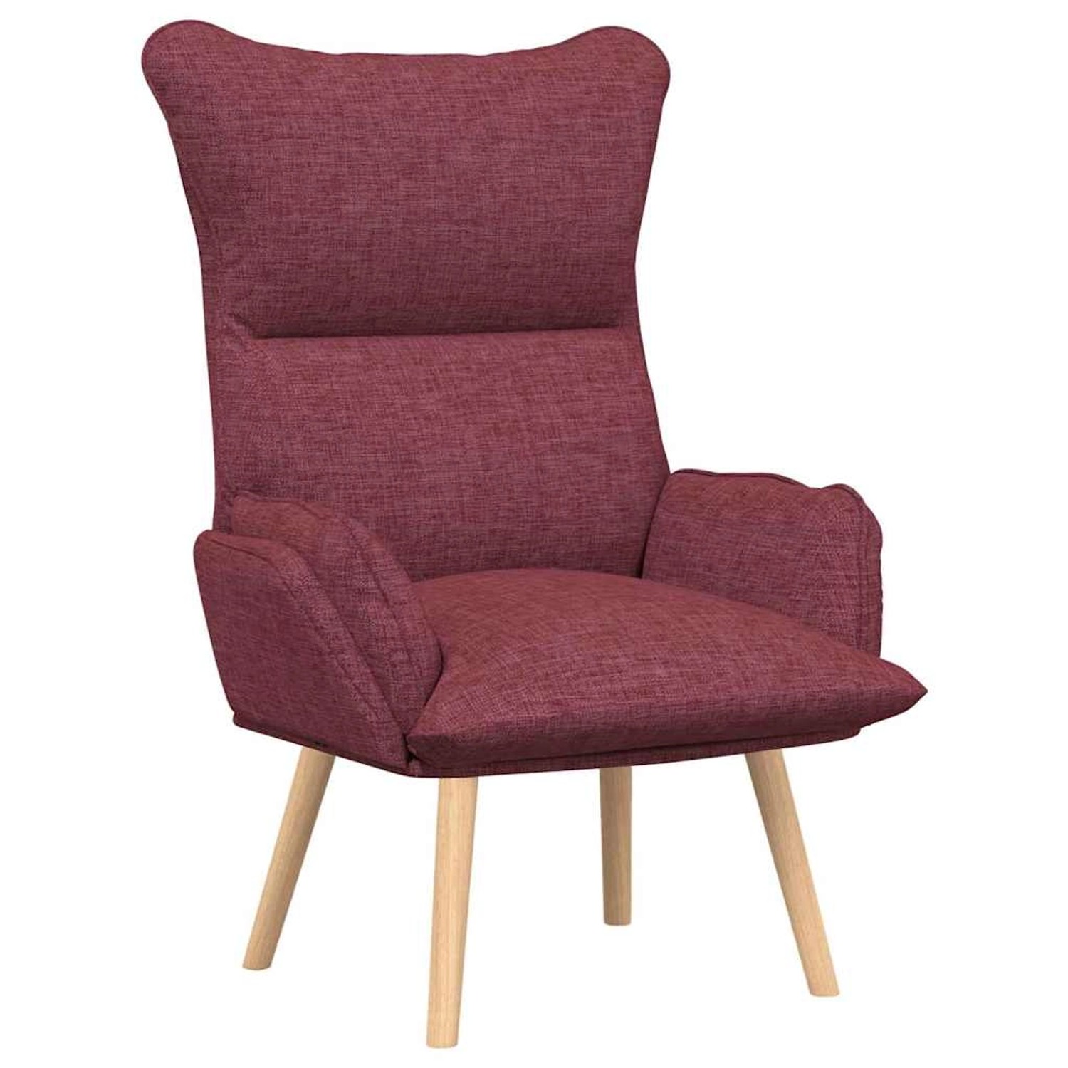 vidaXL Relaxsessel Weinrot 69 x 74 x 93 cm Stoff 42001868 günstig online kaufen