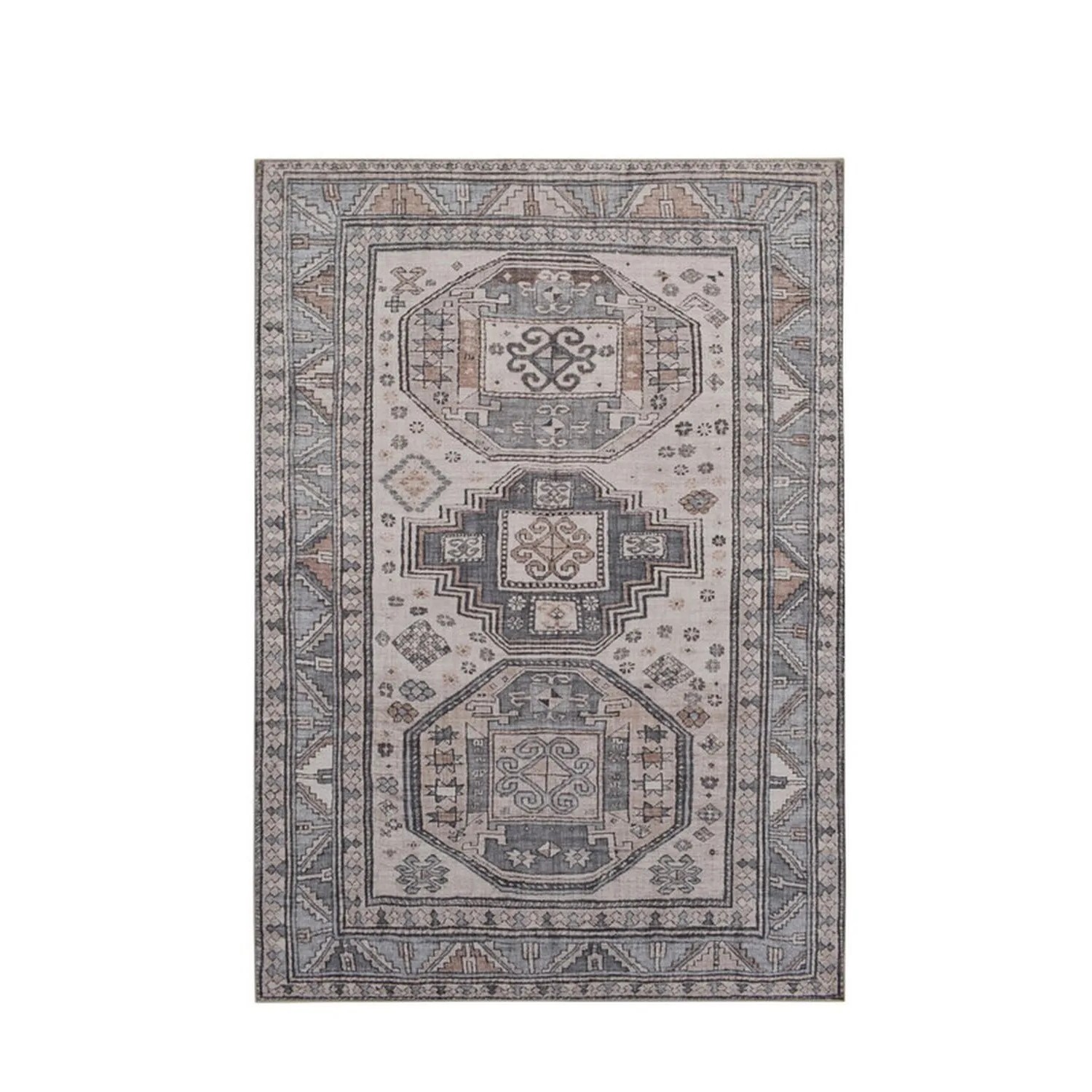 Vercai Rugs Teppich Willow Mehrfarbig Beige 160 x 230 cm