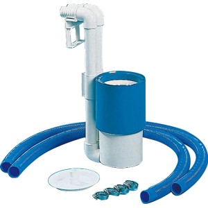 Summer Fun Einhänge-Skimmerpaket mit 6 m Schlauch für sauberes Poolwasser.