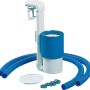 Summer Fun Einhänge-Skimmerpaket mit 6 m Schlauch für sauberes Poolwasser.