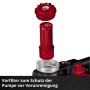 Einhell Aquinna Gartenpumpe: Detailaufnahme des Vorfilters zum Schutz vor Verunreinigungen.