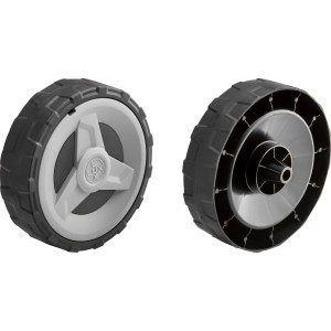 Vorderrad für LUX Akku-Rasenmäher A-RM-2 x 20/43, Ersatzrad.