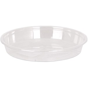 Artevasi Untersetzer, Ø 12 cm, transparent, glänzend, aus Polystyrol.