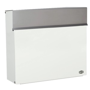 Renz Briefkasten Piazza S Weiß 31,3 cm x 37,5 cm x 11,5 cm