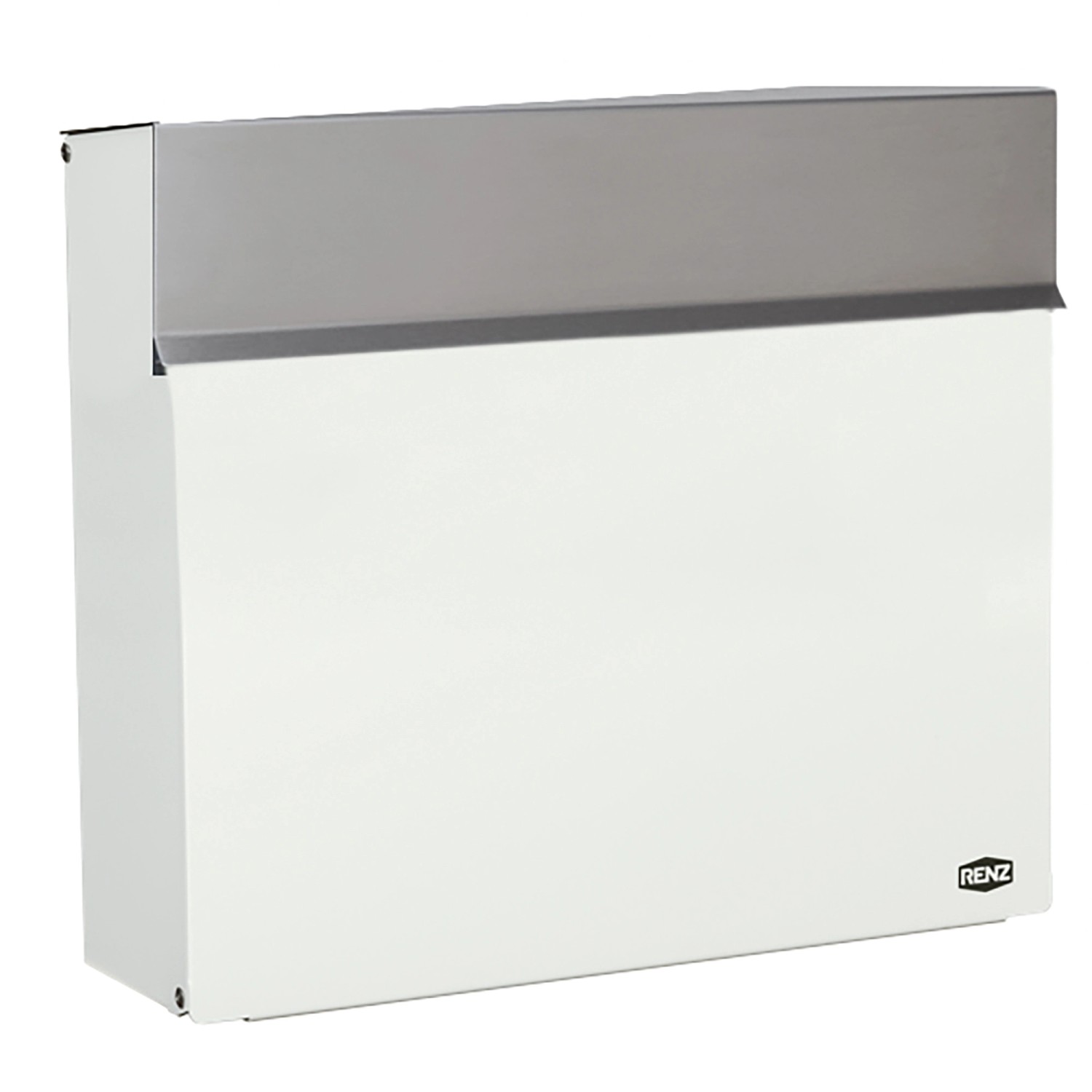 Renz Briefkasten Piazza S Weiß 31,3 cm x 37,5 cm x 11,5 cm günstig online kaufen