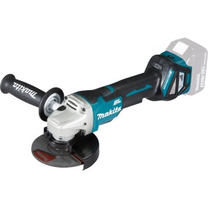 Makita Akku-Winkelschleifer DGA515Z 18V Solo: Akku-betriebene Schleifmaschine mit Zusatzhandgriff.