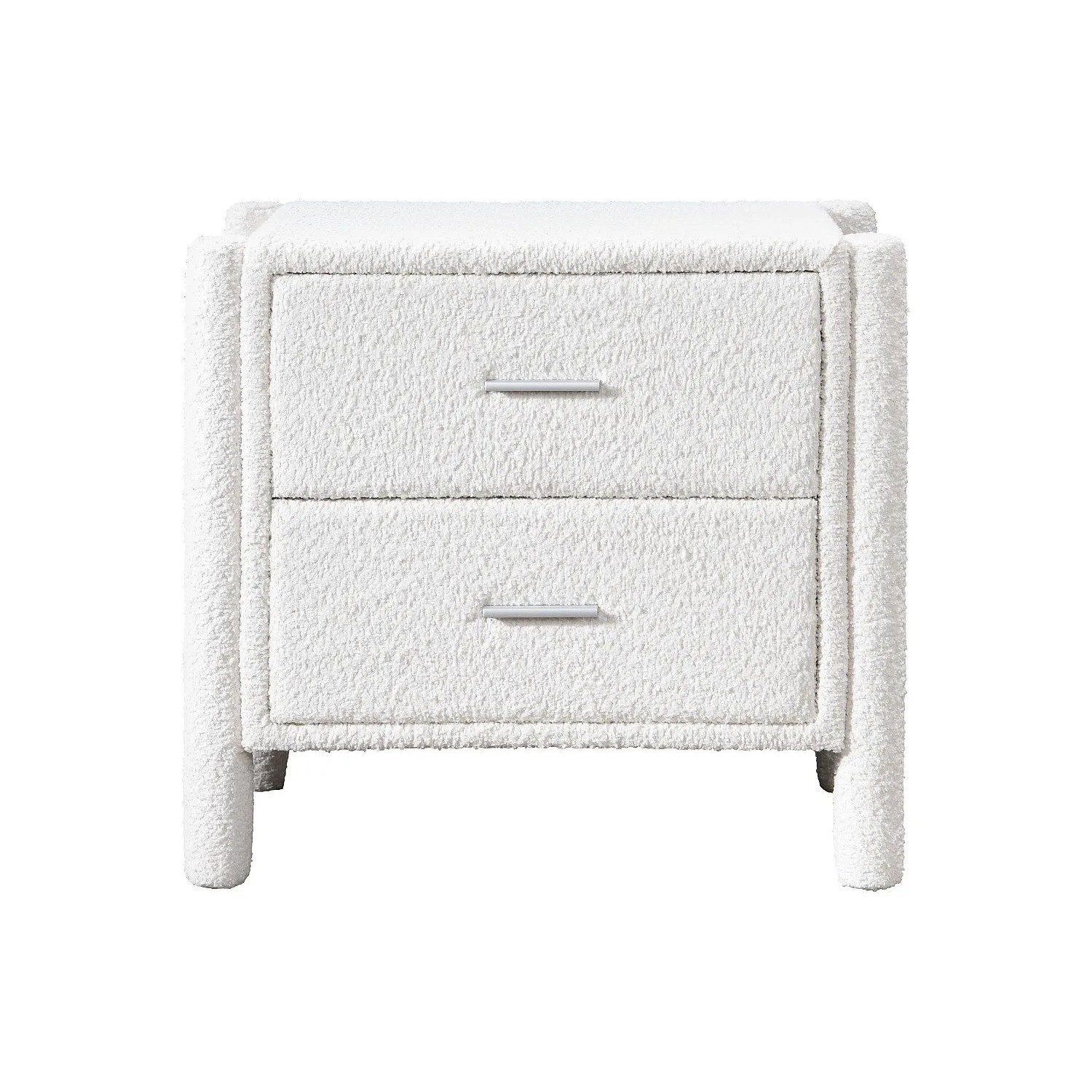 Vente-unique Nachttisch Conomo Weiß 61 cm