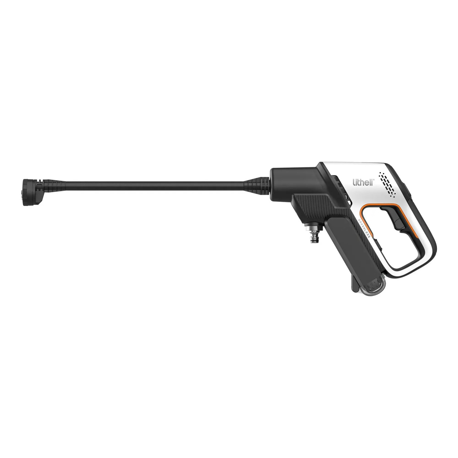 Litheli Akku-Mitteldruckreiniger EPT160008 mit Akku, ideal für die Reinigung im Außenbereich.