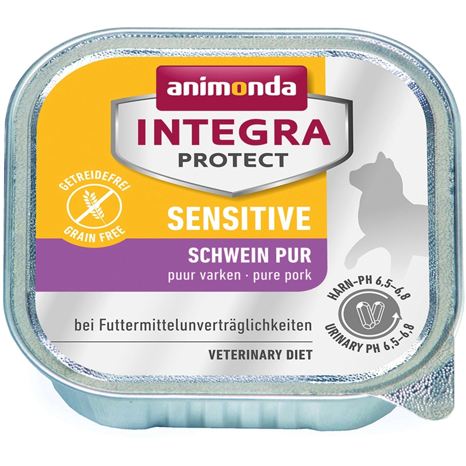 Integra Katzen-Spezialfutter Protect Sensitive Schwein pur 100 g