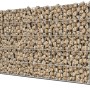 Floraworld Zaungabione Basis-Set, verzinkt, 83 cm, gefüllt mit Steinen. Gartenzaun, Einfassung.