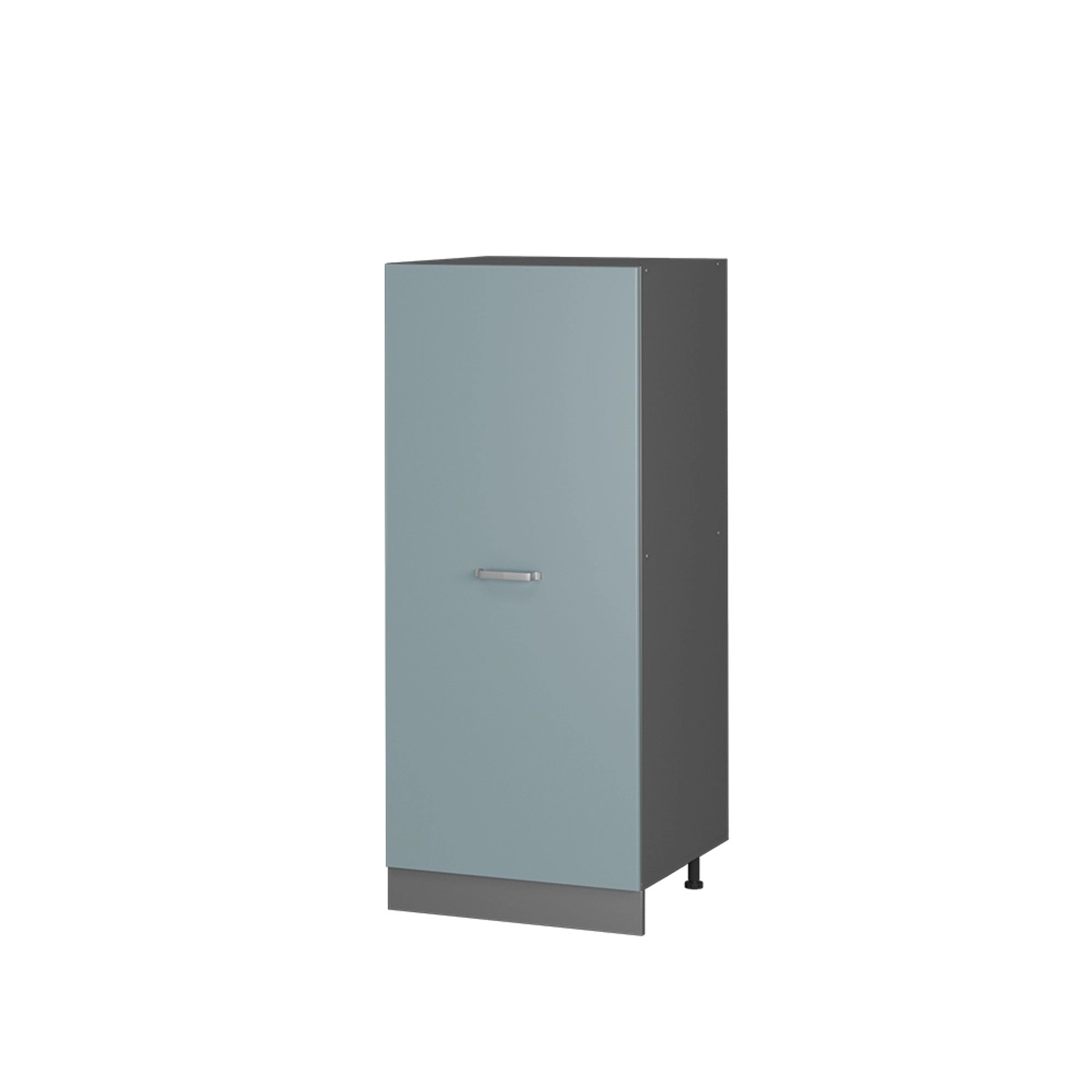 Vicco Hochschrank R-Line Küchenkommode Blau-Grau/Anthrazit 60 cm günstig online kaufen