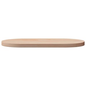 vidaXL Tischplatte 60x30x2,5 cm Massivholz Kiefer Oval 824340