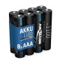 ANSMANN Akku Micro AAA 1.050 MAH 1,2V NiMH 8 Stück