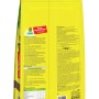 Gelber Compo Rasendünger Turbo 5 kg Beutel mit Produktinformationen. Organischer Dünger für schnelles Rasenwachstum.