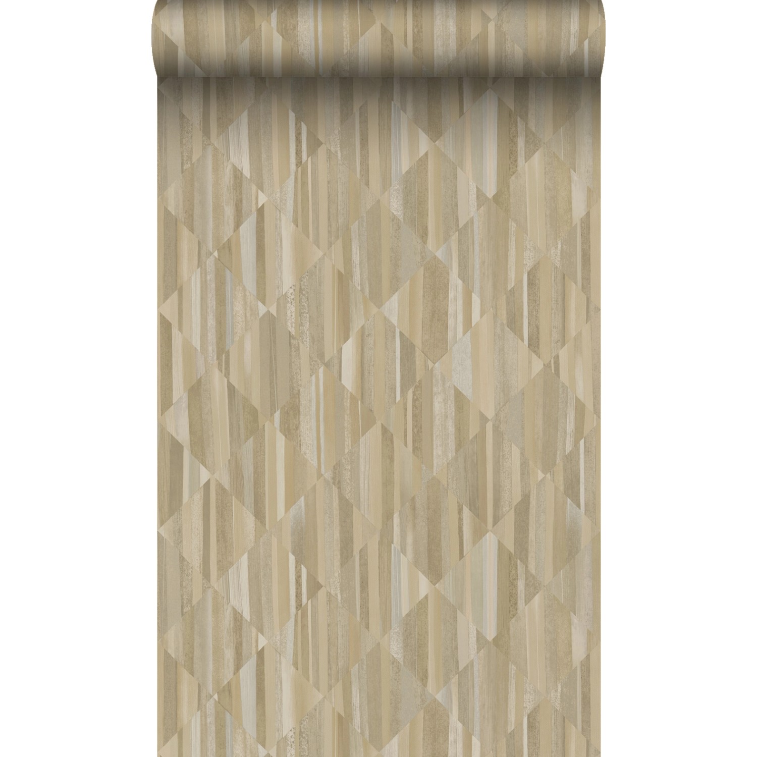Origin Wallcoverings Tapete 3D Holzoptik Beige 50 x 900 cm günstig online kaufen